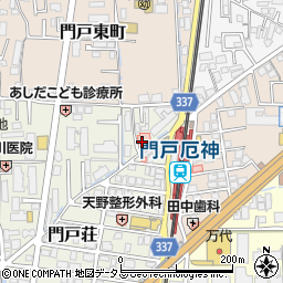 広川歯科医院周辺の地図