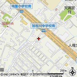 兵庫県加古川市加古川町南備後15周辺の地図