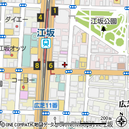 みずほ銀行江坂支店 ＡＴＭ周辺の地図