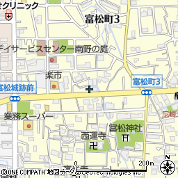 兵庫県尼崎市富松町3丁目5-21周辺の地図
