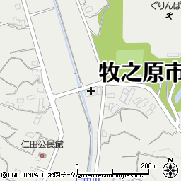 静岡県牧之原市仁田188周辺の地図