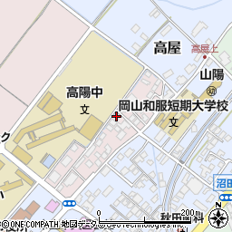 岡山県赤磐市上市85周辺の地図