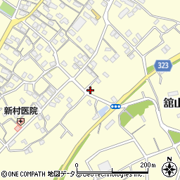 静岡県浜松市中央区舘山寺町1381周辺の地図