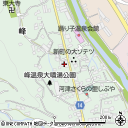 花舞竹の庄周辺の地図