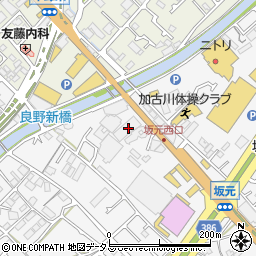 兵庫県加古川市野口町坂元67-1周辺の地図