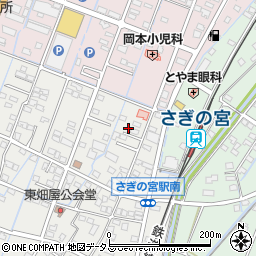 静岡県浜松市中央区有玉南町262周辺の地図