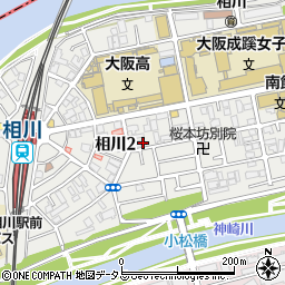 カギの１１０番救急車江口・北江口・南江口周辺の地図