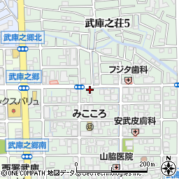 阿波屋千鶴周辺の地図