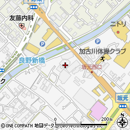 兵庫県加古川市野口町坂元70-1周辺の地図