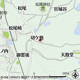 京都府木津川市山城町椿井切ケ敷周辺の地図