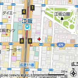 ＫＹＢ株式会社　大阪支店周辺の地図