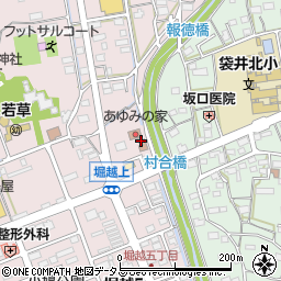静岡県袋井市堀越862周辺の地図