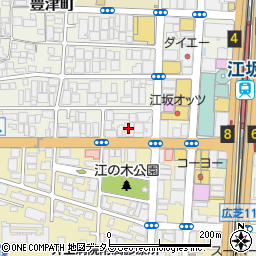 ワシノ商事株式会社　大阪支店周辺の地図