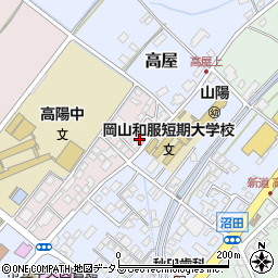 岡山県赤磐市上市93-7周辺の地図