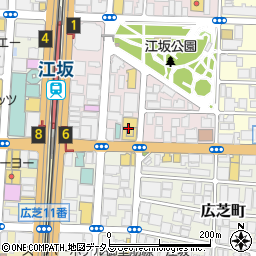 吉野家 江坂駅東店周辺の地図