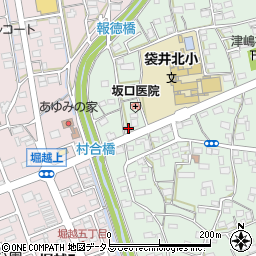 静岡県袋井市久能1507-9周辺の地図