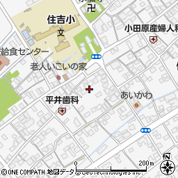 静岡県榛原郡吉田町住吉1988周辺の地図