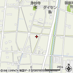 静岡県浜松市中央区豊西町89周辺の地図