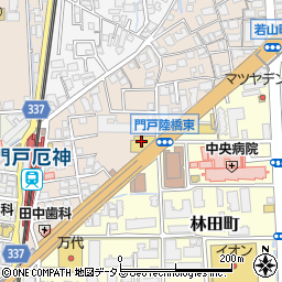 ＨｏｎｄａＣａｒｓ兵庫西宮店周辺の地図
