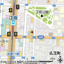 ひょうたん寿し 江坂東急店周辺の地図