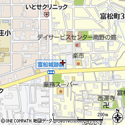 兵庫県尼崎市富松町3丁目1周辺の地図