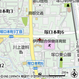 塚口ケアハートガーデン福祉用具事業所周辺の地図