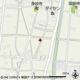 静岡県浜松市中央区豊西町92周辺の地図
