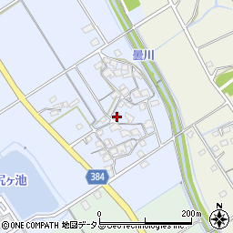 兵庫県加古郡稲美町中一色379周辺の地図