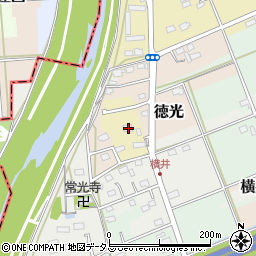 静岡県袋井市延久643周辺の地図