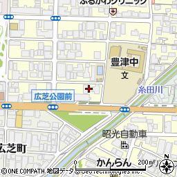 大阪府吹田市垂水町3丁目36-36周辺の地図