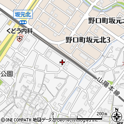 兵庫県加古川市野口町坂元1102周辺の地図