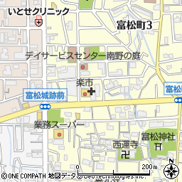 兵庫県尼崎市富松町3丁目4周辺の地図