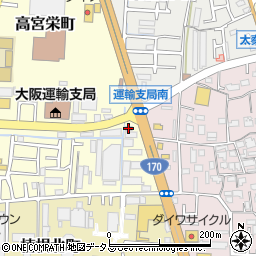 ユーポス外環寝屋川店周辺の地図