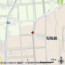 静岡県磐田市匂坂新周辺の地図