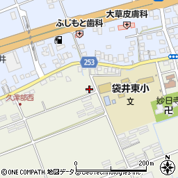 久津部公会堂周辺の地図