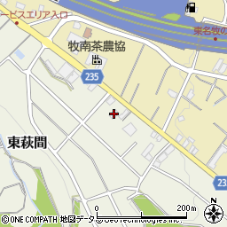 静岡県牧之原市東萩間988周辺の地図