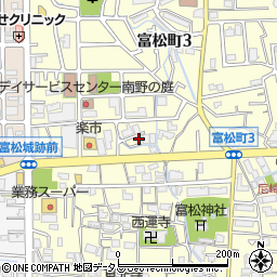 兵庫県尼崎市富松町3丁目5周辺の地図