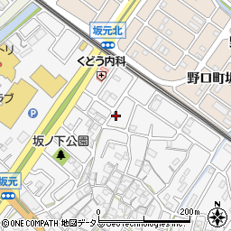 兵庫県加古川市野口町坂元1060周辺の地図