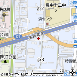 中川ビル周辺の地図