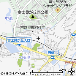 兵庫県神戸市西区押部谷町西盛535-1周辺の地図