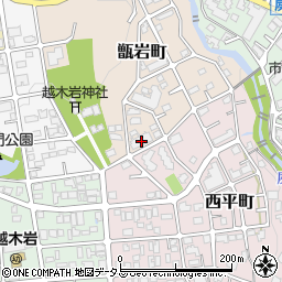 兵庫県西宮市甑岩町周辺の地図