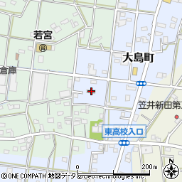 静岡県浜松市中央区大島町617周辺の地図
