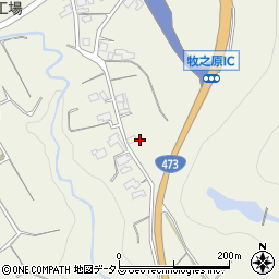 静岡県牧之原市東萩間2074-1周辺の地図