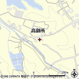 静岡県掛川市高御所1208周辺の地図