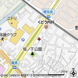 兵庫県加古川市野口町坂元21-17周辺の地図