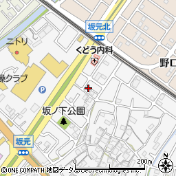 兵庫県加古川市野口町坂元1041周辺の地図