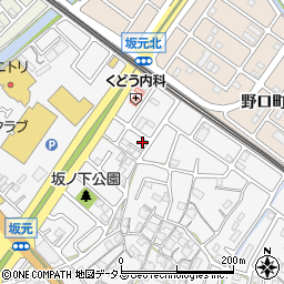 兵庫県加古川市野口町坂元1039周辺の地図
