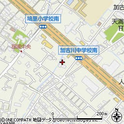 兵庫県加古川市加古川町南備後12周辺の地図