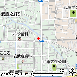 ミウラはり灸漢方院周辺の地図