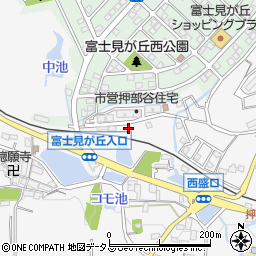 兵庫県神戸市西区押部谷町西盛539-1周辺の地図